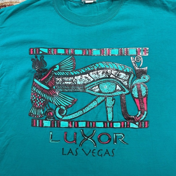 Vintage Luxar Las Vegas T-shirt Large - Picture 4 of 5